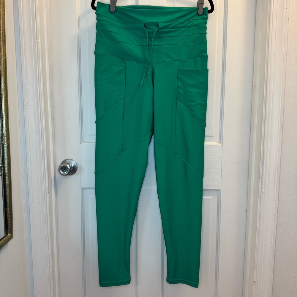 Exoticathletica high waisted drawstring pocket leggings size XXL